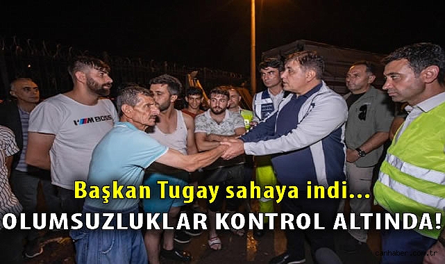Sağanak Yağış İzmir’i Vurdu!