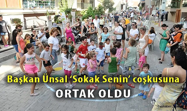 Karşıyaka’da Sokak Senin Etkinliği Yoğun İlgi Çekti