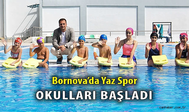 Bornova’da Yüzme Kursları Heyecanı