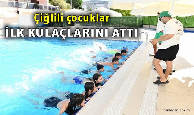 Çiğli Belediyesi Yaz Yüzme Kurslarıyla Dikkat Çekiyor