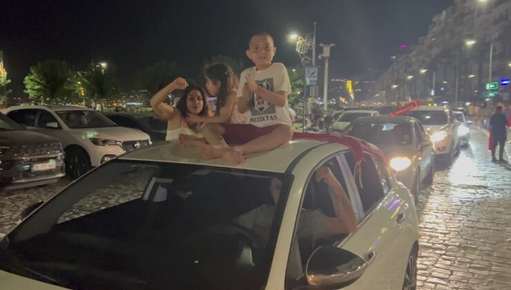 A Milli Takım İzmir’de Kutlandı!