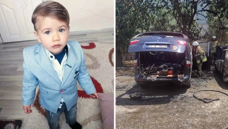 İzmir’de Otomobil Yangınında 4 Yaşındaki Çocuk Hayatını Kaybetti
