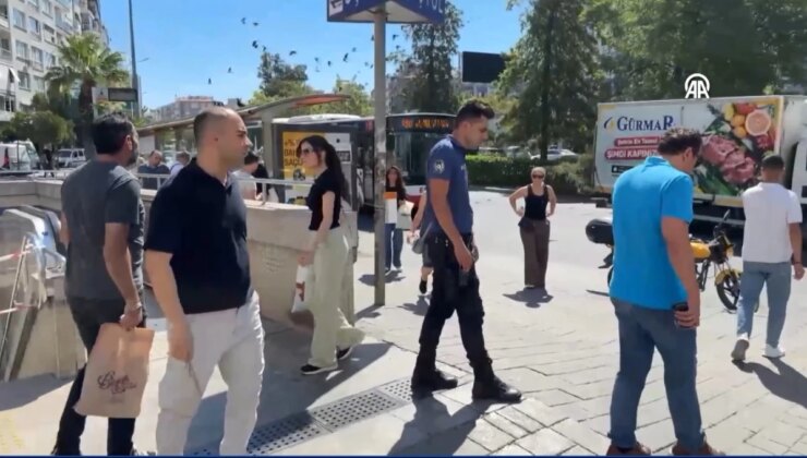 İzmir Metro’sunda Yürüyen Merdiven Kazası!