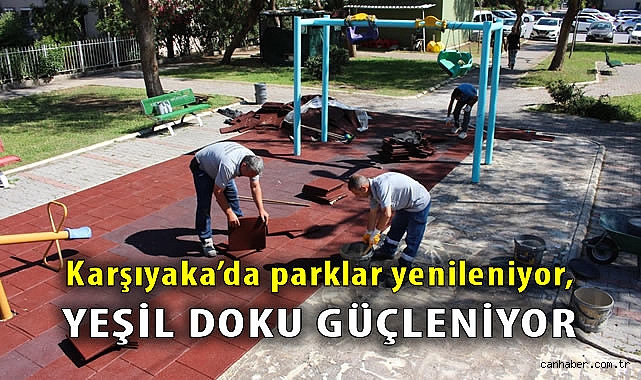 Karşıyaka’da Yeşil Dokuyu Güçlendiren Çalışmalar