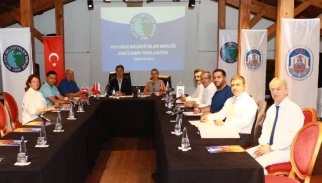 KIYI EGE BELEDİYELER BİRLİĞİ ENCÜMEN TOPLANTISI EFES SELÇUK’TA GERÇEKLEŞTİ