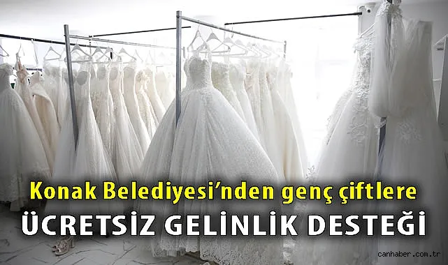 Dar Gelirli Genç Çiftlere Ücretsiz Gelinlik Desteği