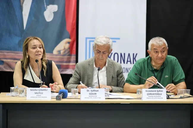 Konak Belediye Başkanı EGEV Yönetim Kurulu Üyeleriyle Buluştu