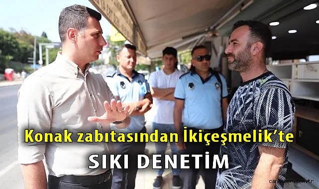 Konak Belediyesi Eşrefpaşa Caddesi’nde Denetim Yaptı!