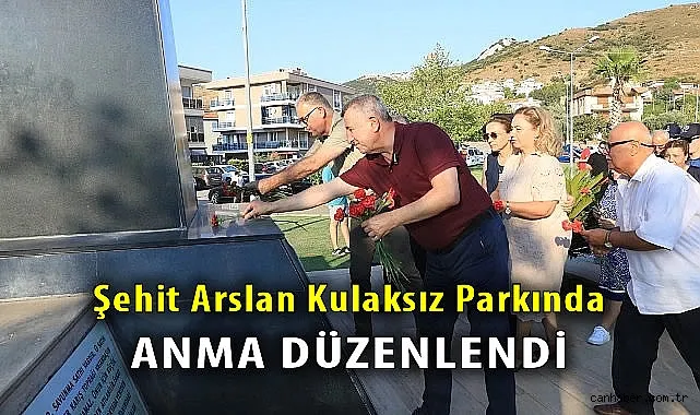 Şehit Jandarma Binbaşı Arslan Kulaksız’ın anma programı