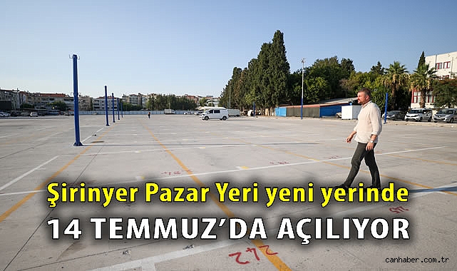 Şirinyer Pazar Yeri Yeniden Hizmette!