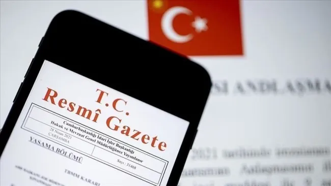 Bakan Değişiklikleri Resmi Gazete’de Yayınlandı