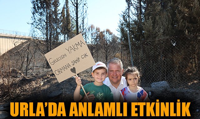 Urla’da Orman Temizliği Etkinliği yapıldı