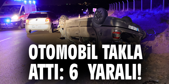 Aksaray’da feci kaza: 6 yaralı!