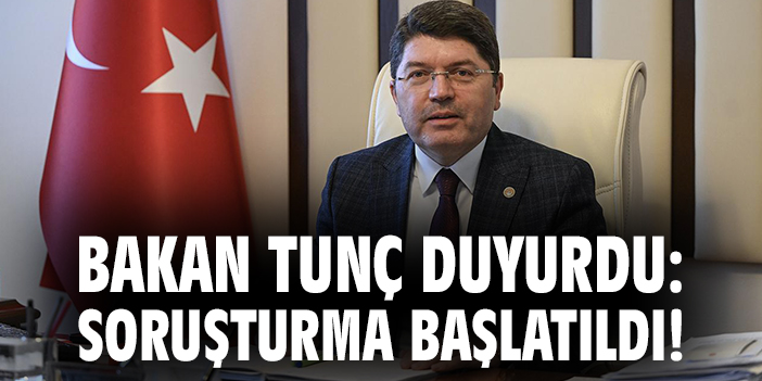 Adalet Bakanı Tunç’tan Otobüs Kazası Açıklaması