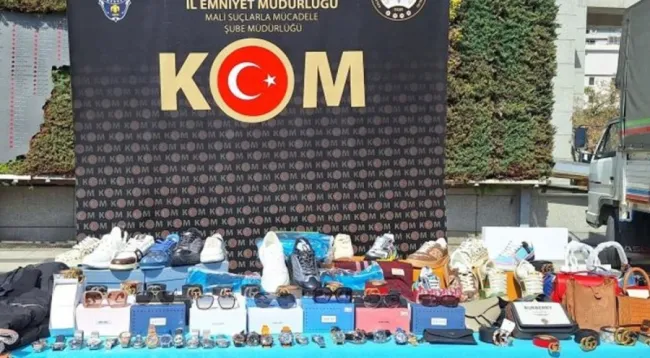 İstanbul’da Sahte Markalar Operasyonu