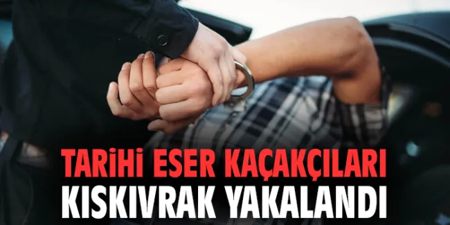 Tarihi Eser Kaçakçılığına Darbe: 4 Heykel ve 36 Sikke Ele Geçirildi