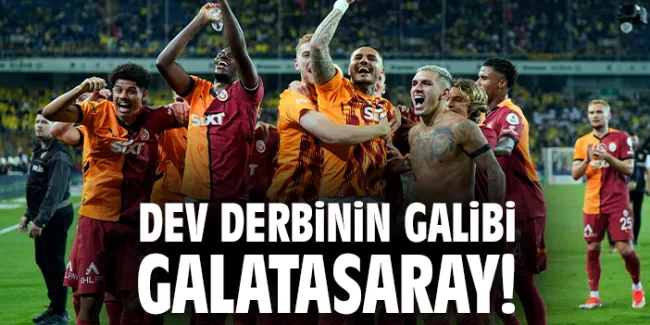 Derbide Gollü Anlar: Fenerbahçe 3-1 Galatasaray