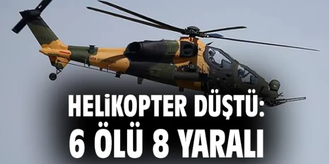 Pakistan’da Helikopter Kazası: 6 Ölü, 8 Yaralı