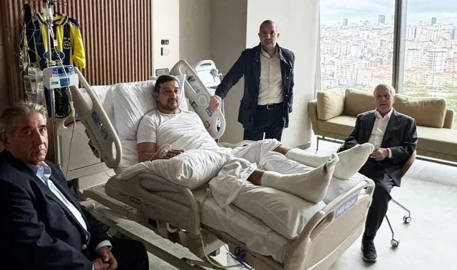 Aziz Yıldırım’dan Serhat Akın’a Moral Ziyareti