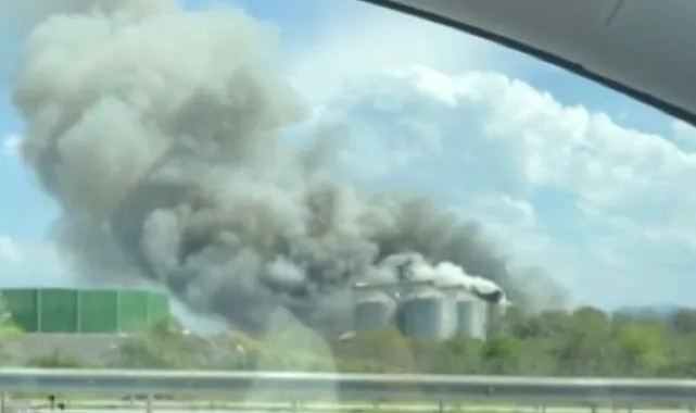 Hendek’te Makarna Fabrikasında Patlama ve Yangın!