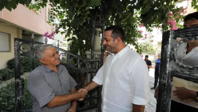 BAŞKAN UZUN YERİNDE İNCELEDİ:SEMA SOKAK YENİ ÇEHRESİNE KAVUŞUYOR