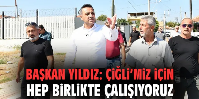 Çiğli’de Yol Çalışmalarıyla Konfor Artıyor!
