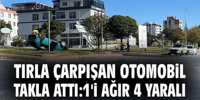 Kavşakta Feci Kaza: 4 Yaralı, Soruşturma Başlatıldı!