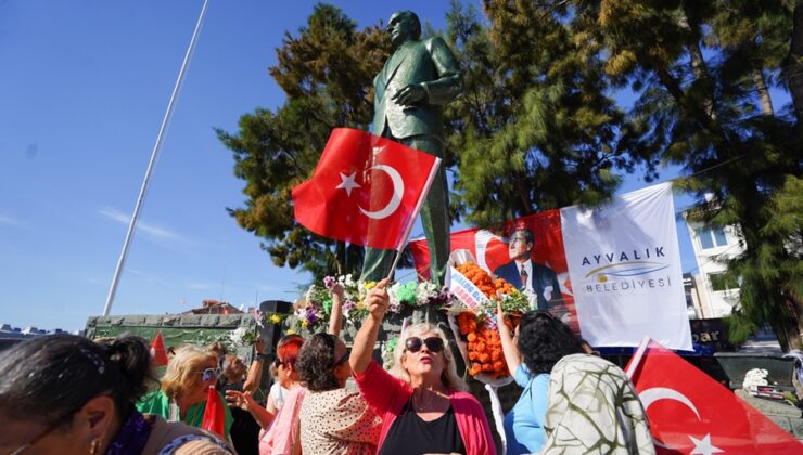 AYVALIK BELEDİYE BAŞKANI MESUT ERGİN’DEN ATATÜRKHEYKELİNE SALDIRI AÇIKLAMASI; “ŞİDDETLE VE NEFRETLEKINIYORUM”
