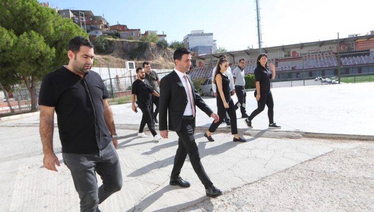 Bayraklı’da Şehit Ümit Boz Spor Tesisi yenileniyor