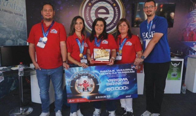 Ege Üniversitesi’nden TEKNOFEST’te Çifte Ödül!