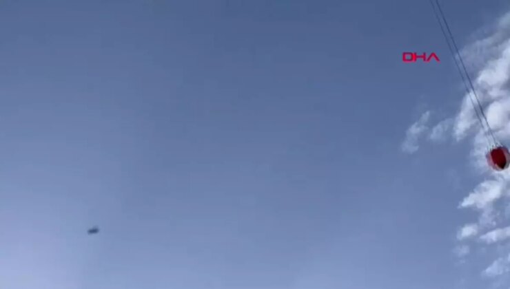 Foça’daki Orman Yangını Kısmen Kontrol Altında!