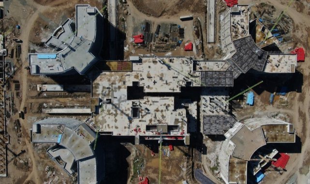 Trabzon Şehir Hastanesi İnşaatında Yüzde 50 Tamam!