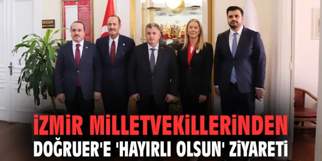 İzmir Kültür Turizm Müdürü Doğruer’e Destek Ziyareti