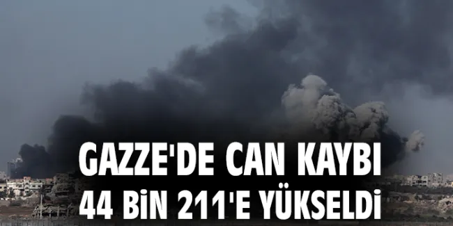 Gazze’de Saldırılar: 44 Bin Ölü, 104 Bin Yaralı!