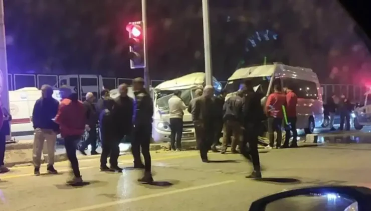 Çubuk’ta Feci Kaza: 21 Yaralı Hastaneye Kaldırıldı