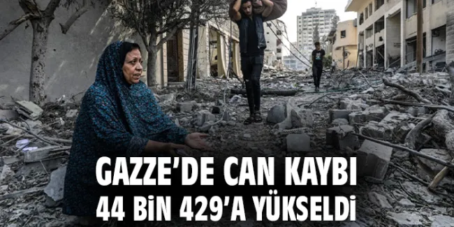 Gazze’de Soykırım: 44 Bin Can Gitti!