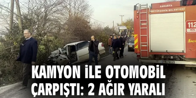 Kaynarca’da Kamyon-Otomobil Çarpıştı: 2 Yaralı!