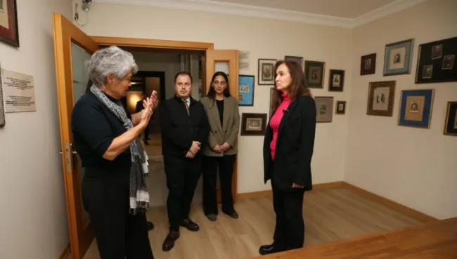 Başkan Ünsal’dan Hamza Rüstem Fotoğraf Evi Özel Müzesi’ne ziyaret