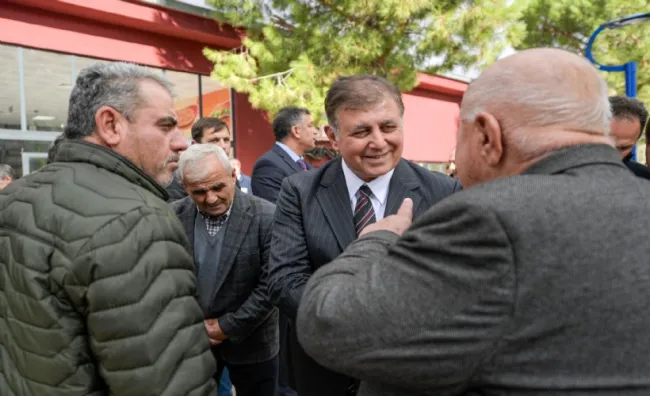 İzmir Büyükşehir Belediye Başkanı Dr. Cemil Tugay’ın Kınık’taki Koordinasyon Toplantısı