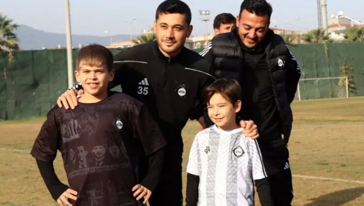 Minik taraftar Kuzey, Altay’da duygusal anlar yaşadı!