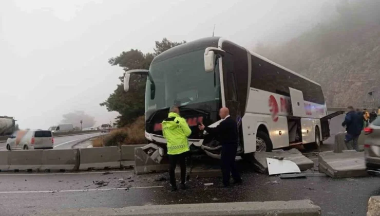 Ula’da Otobüs Kazası: 5 Yaralı, Trafik Kilitlendi!