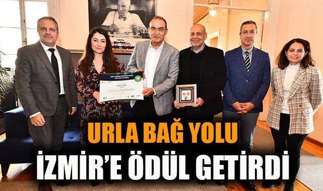 Urla Bağ Yolu, Sürdürülebilirlikte Ödül Kazandı!