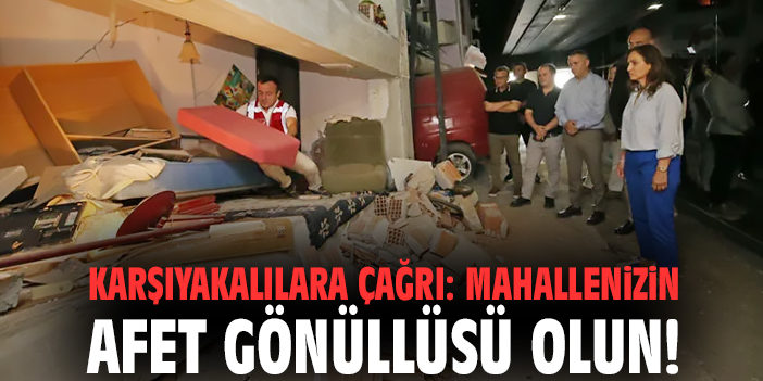 Karşıyaka’da Afet Gönüllüleri Projesi Başladı!