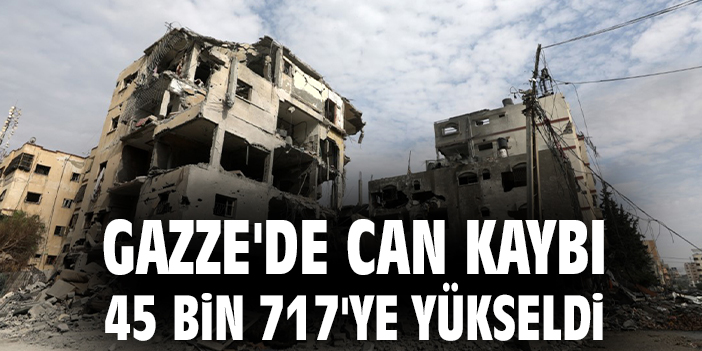 Gazze’de Saldırılar 456 Gündür Sürüyor: Can Kaybı 45 Bin!