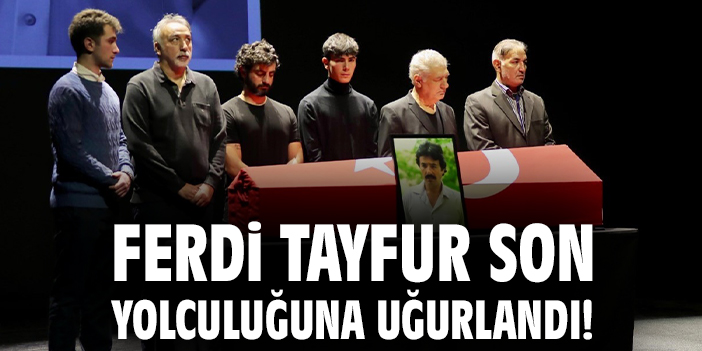 Ferdi Tayfur İçin Duygu Dolu Veda Töreni