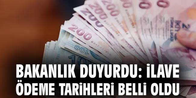 Kamudaki İşçilere 2025 İlave Ödeme Tarihleri Açıklandı!