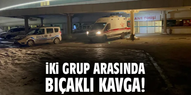 Parkta Bıçaklı Kavga: 1 Ağır Yaralı!