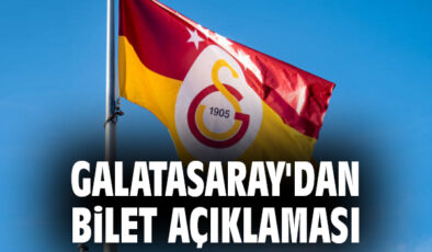 Galatasaray’dan Bilet İddialarına Sert Yanıt!