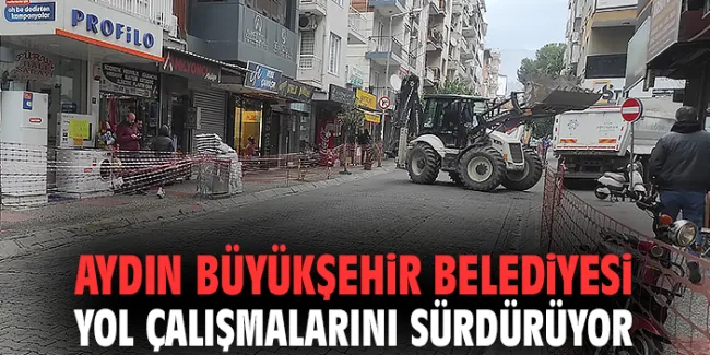 Aydın’da Asfaltlama Çalışmaları Başladı!
