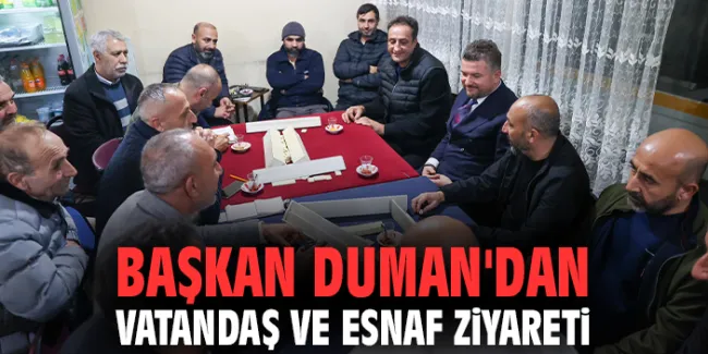 Buca Başkan Duman, Mahalleleri Dolaşarak Dinliyor!